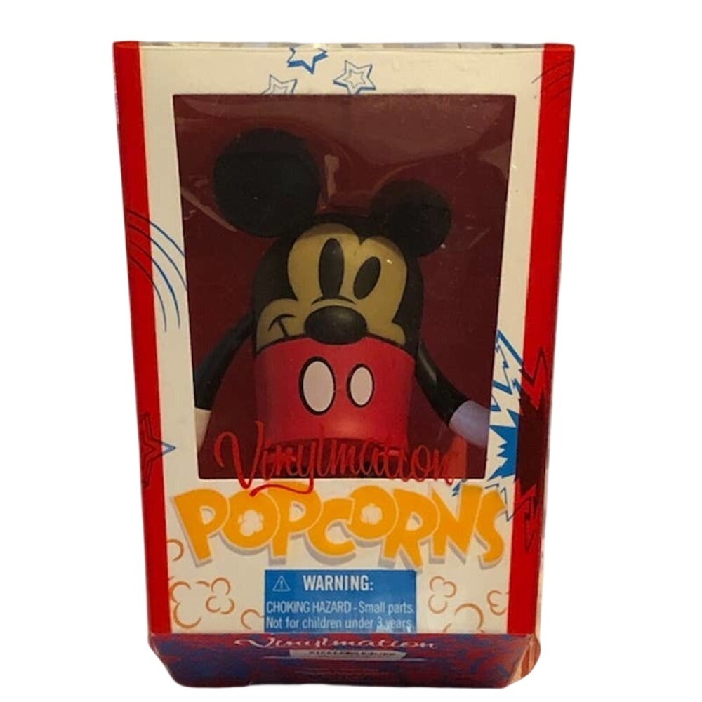 Disney Vinylmation Popcorns‎ Mickey Mouse Figure Unisex OS Red New Collectible